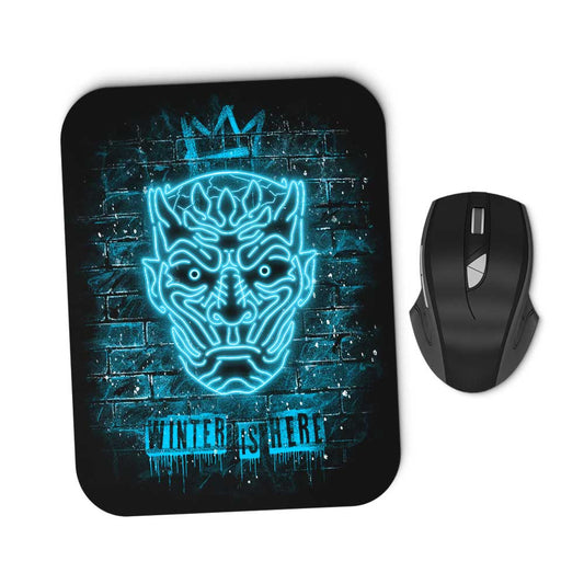 Neon Ice King - Mousepad