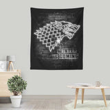 Neon Wolf - Wall Tapestry