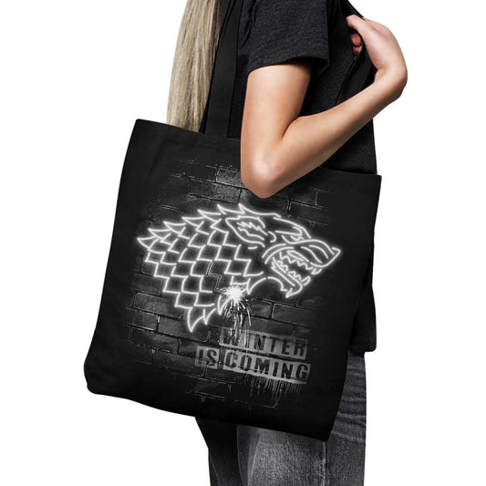 Neon Wolf - Tote Bag