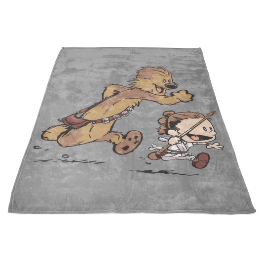 New Adventure Awakens - Fleece Blanket