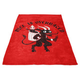 Nice is Overrated - Fleece Blanket