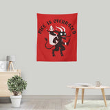 Nice is Overrated - Wall Tapestry