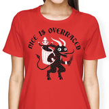 Nice is Overrated - Women's Apparel