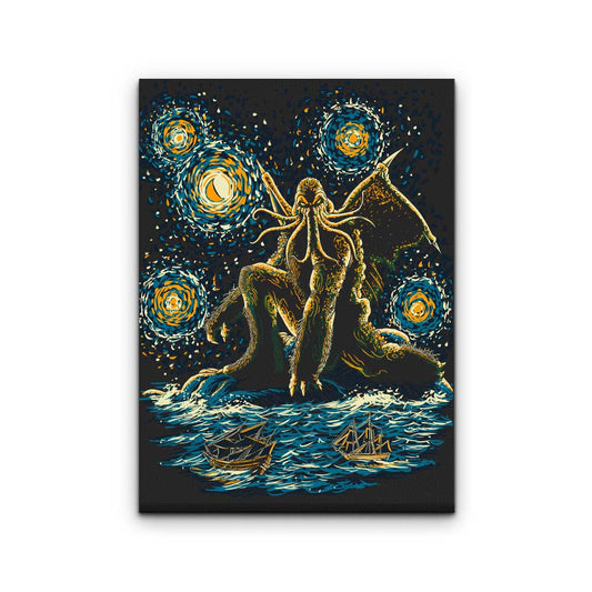 Night of Cthulhu - Canvas Print