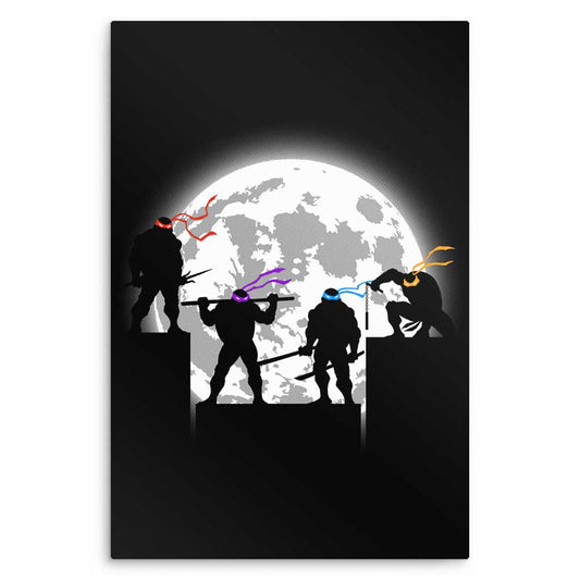 Night Shadows - Metal Print