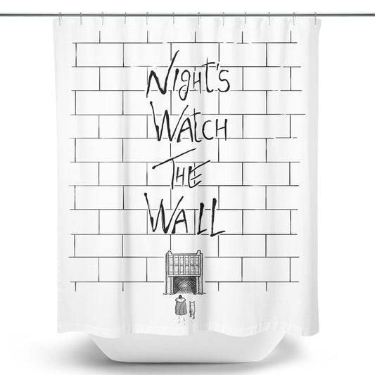 Night's Watch the Wall - Shower Curtain