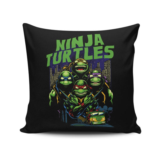 Ninjutsu Masters - Throw Pillow