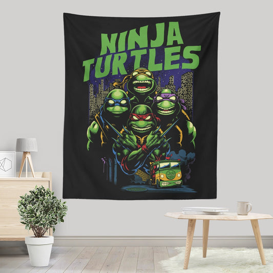 Ninjutsu Masters - Wall Tapestry