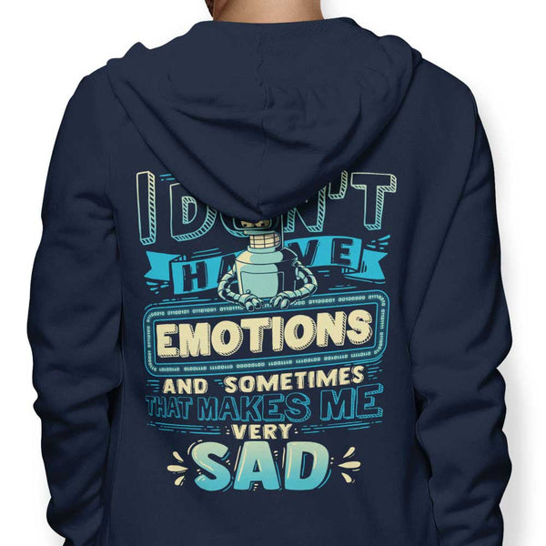 No 2025 emotions hoodie