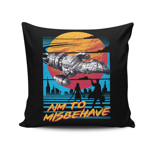 No More Running (Alt) - Throw Pillow