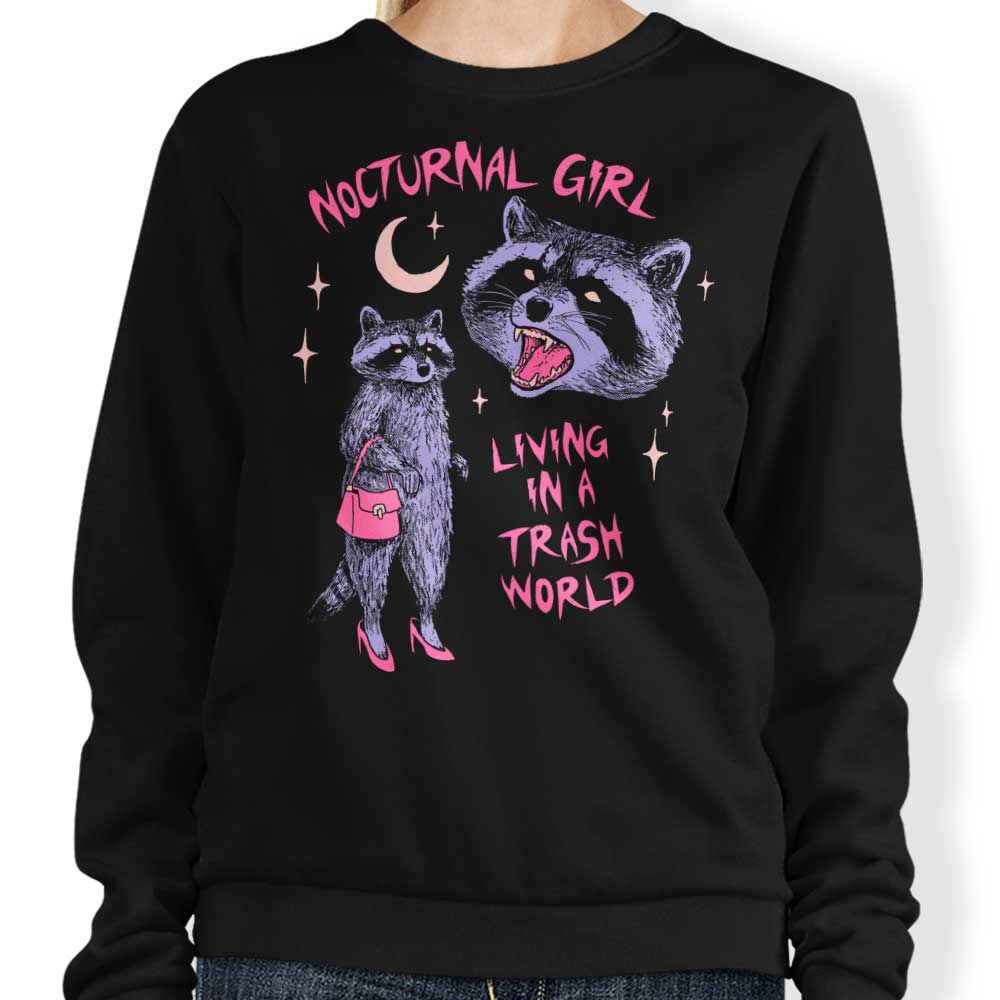 Nocturnal Girl - Sweatshirt