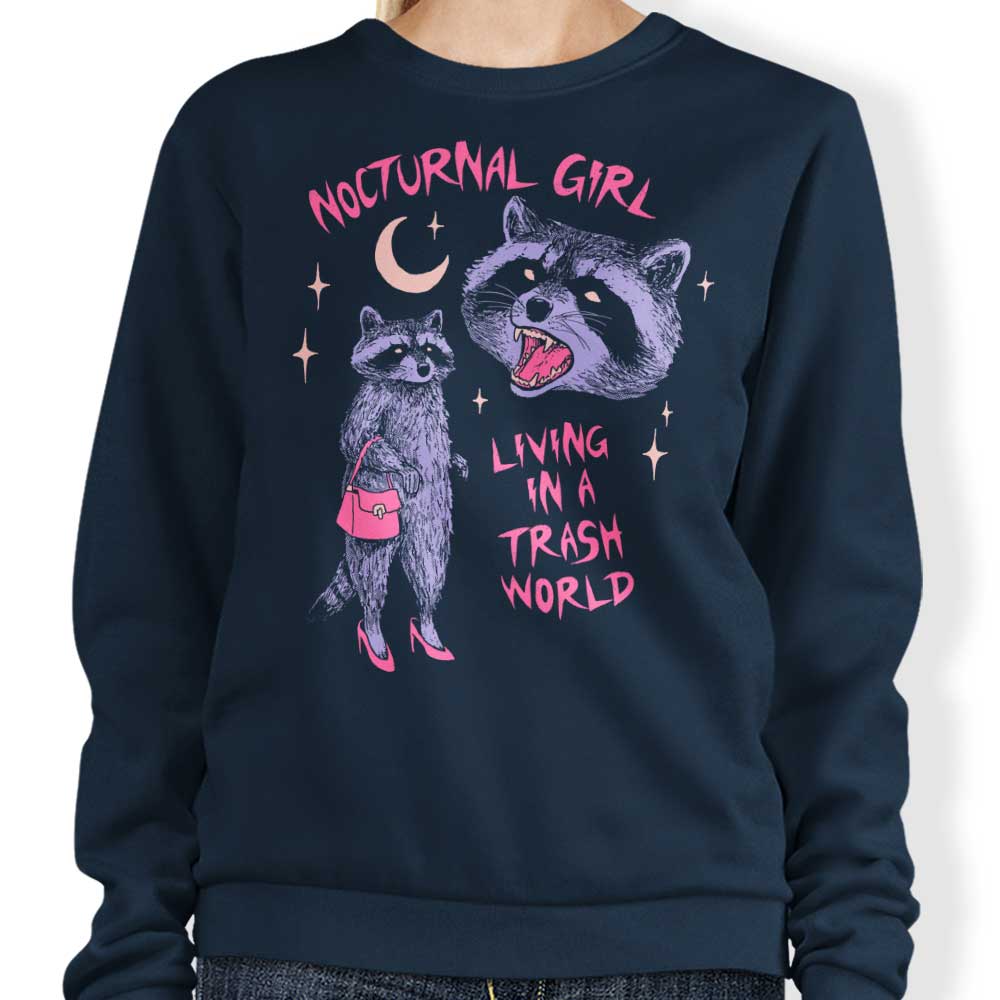 Nocturnal Girl - Sweatshirt