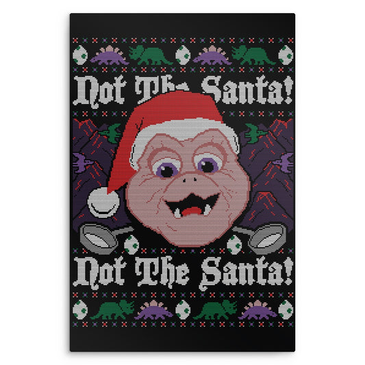 Not the Santa - Metal Print