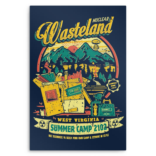 Nuclear Summer Camp - Metal Print