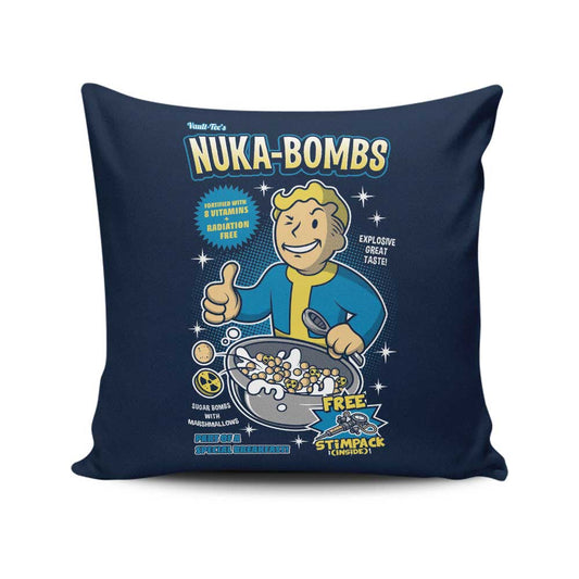 Nuka Bombs - Throw Pillow