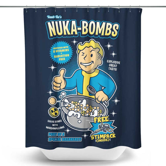 Nuka Bombs - Shower Curtain