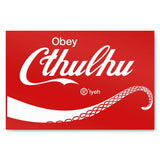 Obey Cthulhu - Metal Print