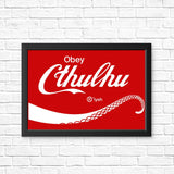 Obey Cthulhu - Posters & Prints