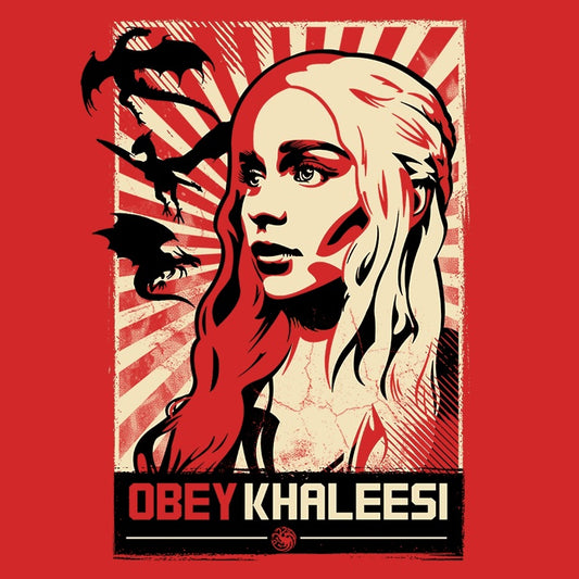 Obey Khaleesi - Throw Pillow