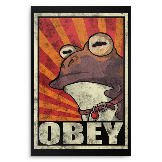 Obey - Metal Print