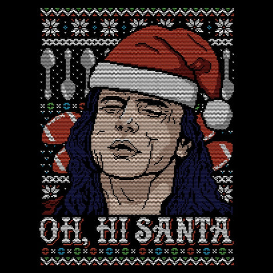 Oh Hi, Santa - Fleece Blanket