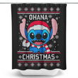 Ohana Christmas - Shower Curtain