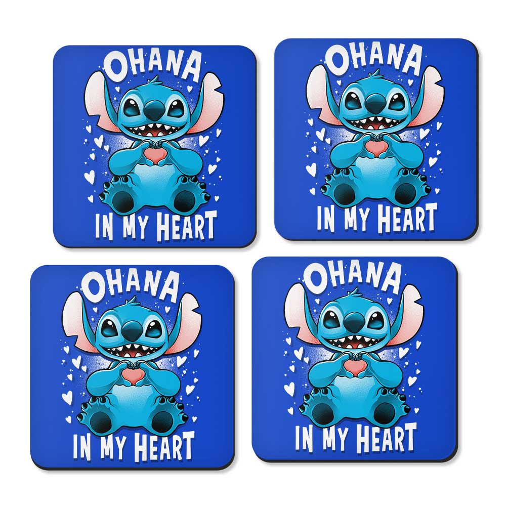 Ohana in My Heart - Coasters