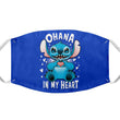 Ohana in My Heart - Face Mask