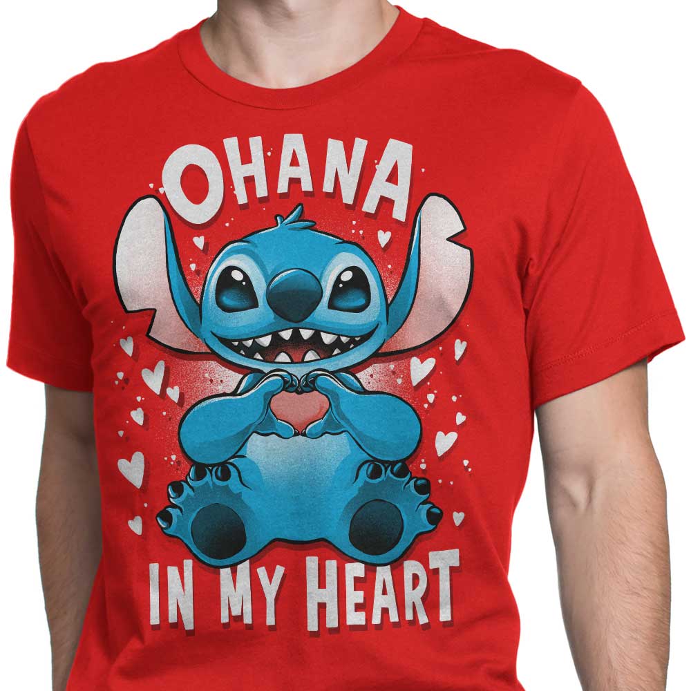 Ohana in My Heart - Men's Apparel