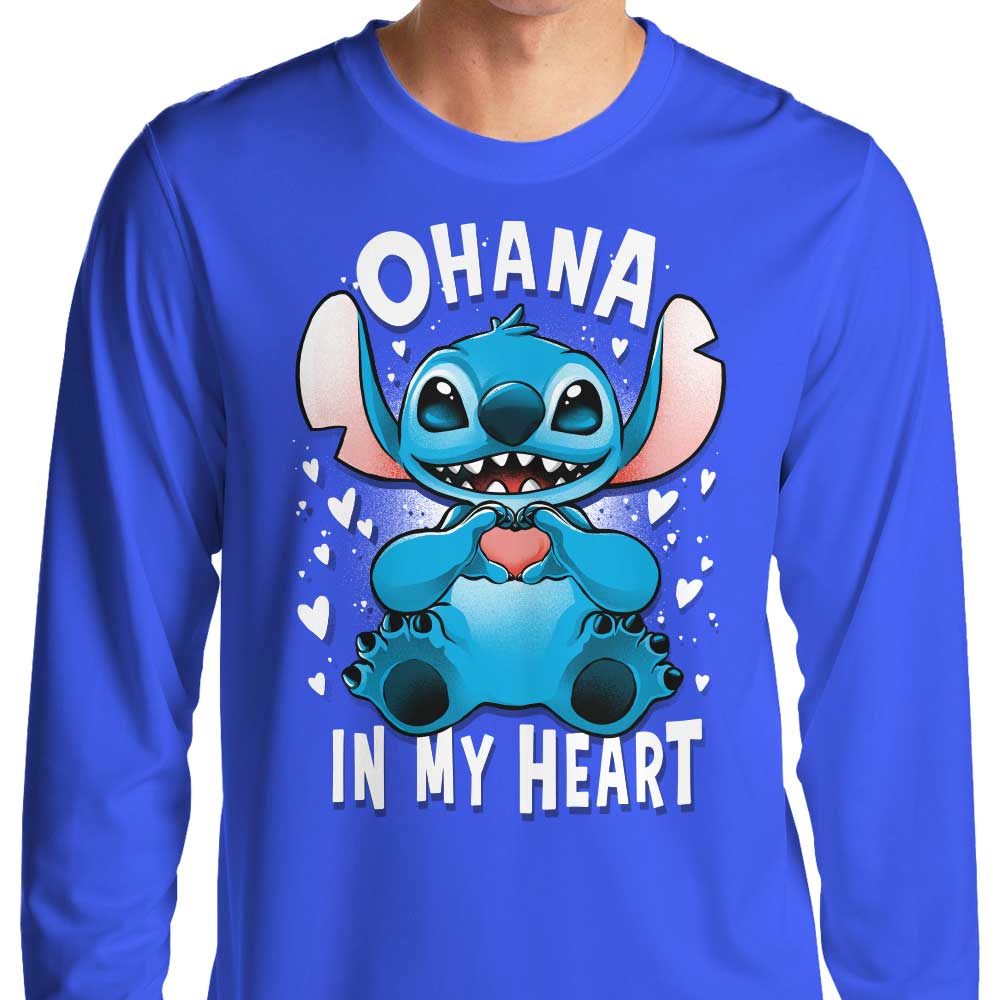 Ohana in My Heart - Long Sleeve T-Shirt