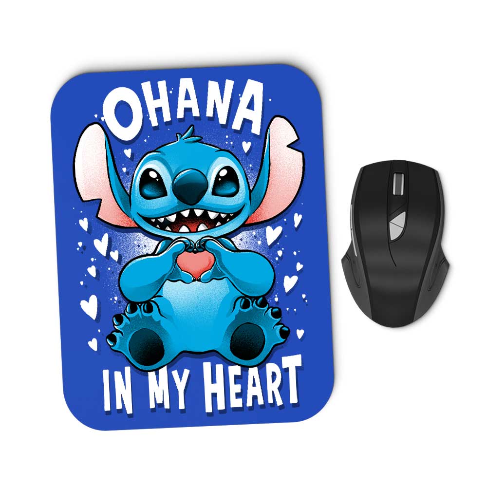 Ohana in My Heart - Mousepad