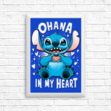 Ohana in My Heart - Posters & Prints