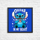 Ohana in My Heart - Posters & Prints