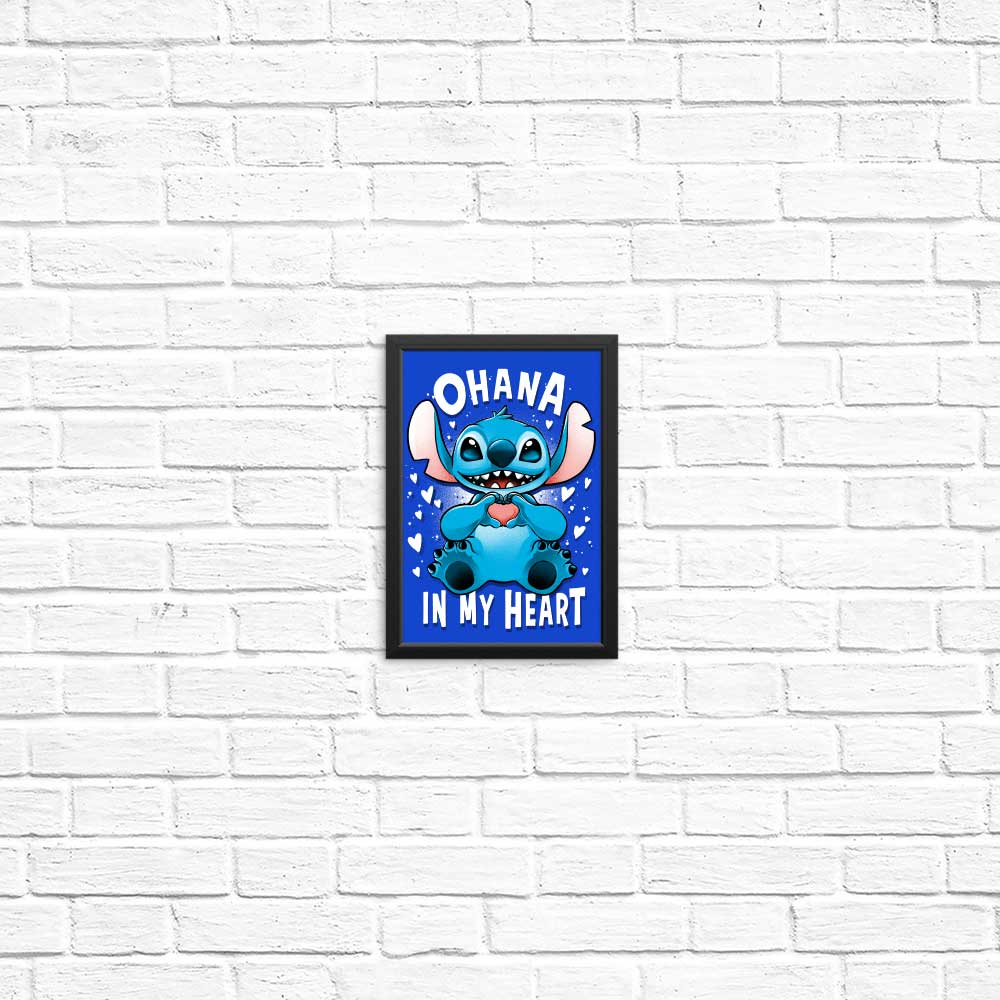 Ohana in My Heart - Posters & Prints