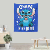 Ohana in My Heart - Wall Tapestry