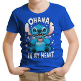 Ohana in My Heart - Youth Apparel