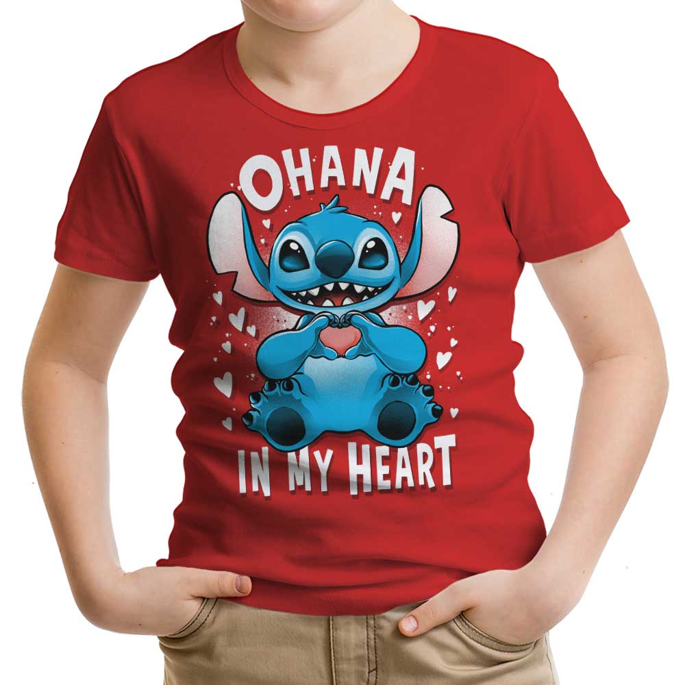 Ohana in My Heart - Youth Apparel