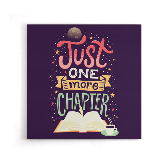 One More Chapter - Canvas Print