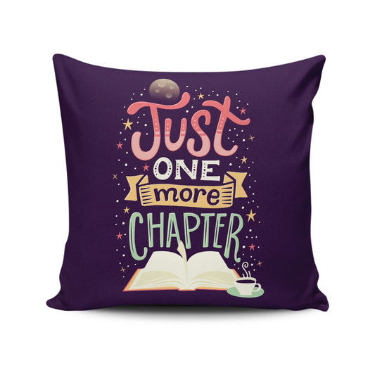 One More Chapter - Throw Pillow