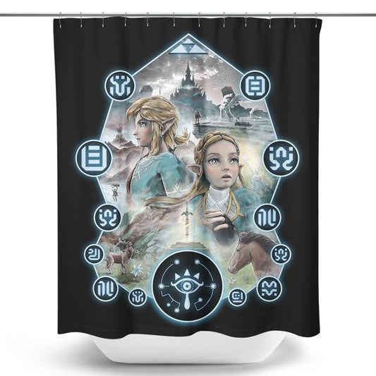 Open Your Eyes - Shower Curtain