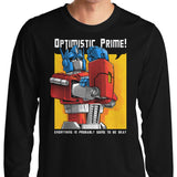 Optimistic Prime - Long Sleeve T-Shirt