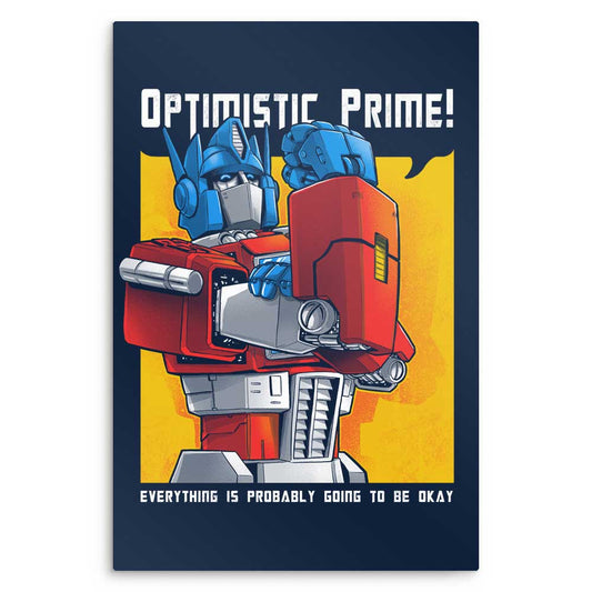 Optimistic Prime - Metal Print