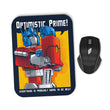 Optimistic Prime - Mousepad