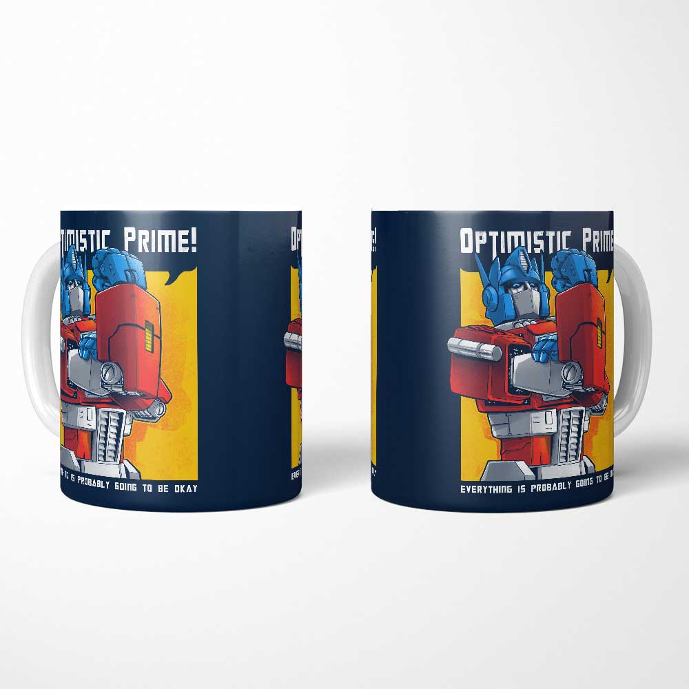 Optimistic Prime - Mug