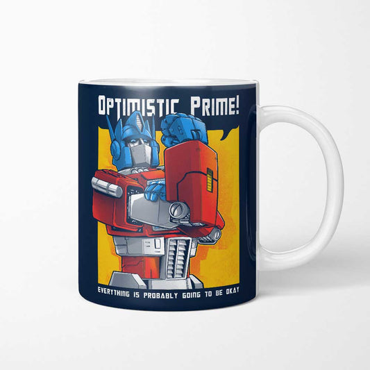 Optimistic Prime - Mug