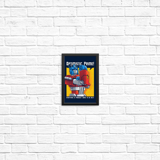 Optimistic Prime - Posters & Prints