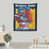 Optimistic Prime - Wall Tapestry