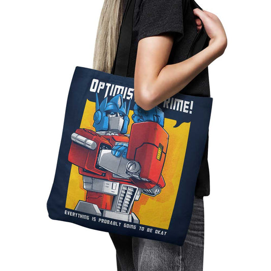 Optimistic Prime - Tote Bag