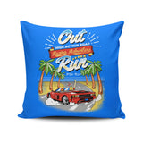 Outrun - Throw Pillow