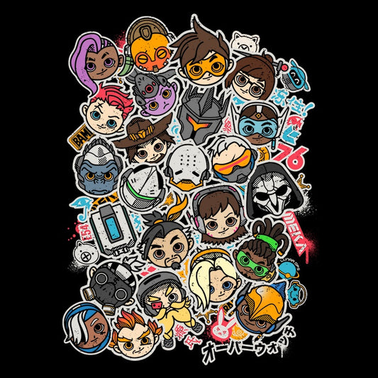 Overcute Heroes - Fleece Blanket